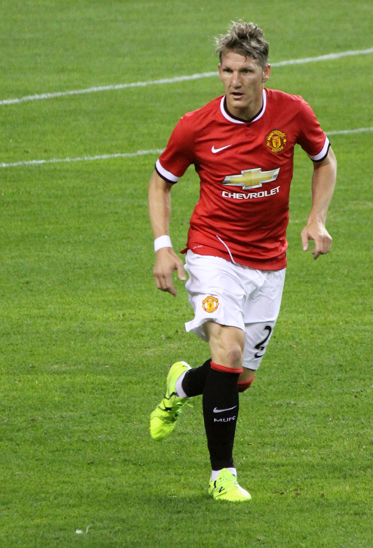 Bastian Schweinsteiger pictured in July 2015